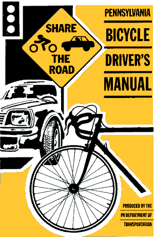 cover of pennsylvania bicycle drivers manual