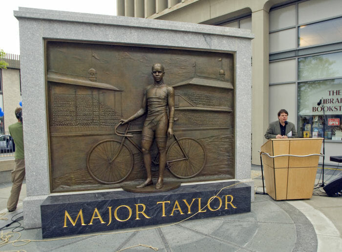 Major Taylor monument