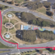 map diagram shows path to ride eakins oval