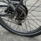 flat tire with hub motor