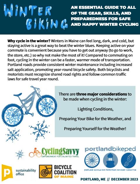 Portland ME Winter Cycling Guide