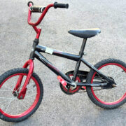 A common child's coaster-brake bicycle